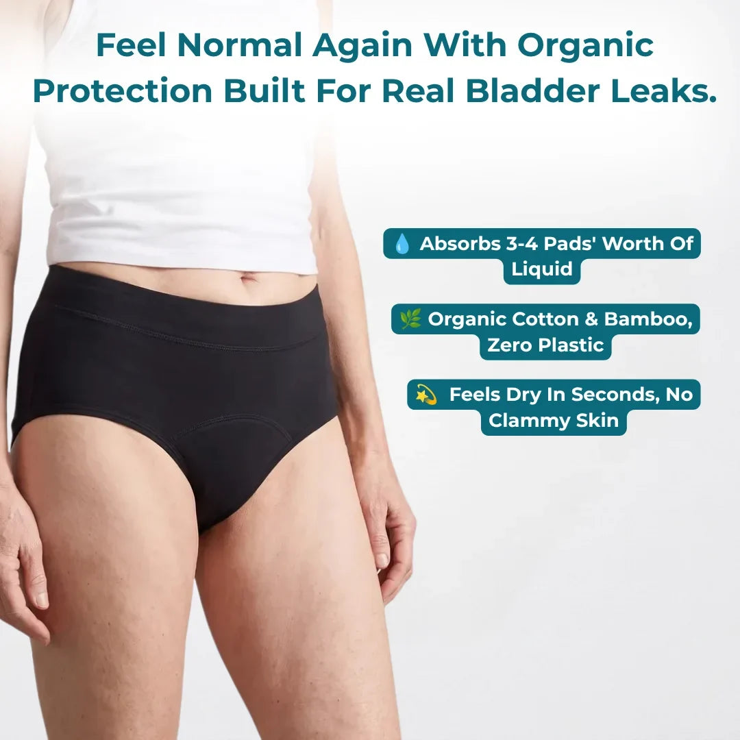Ultradries Leakproof Underwear For Bladder Leaks (Pack of 3)